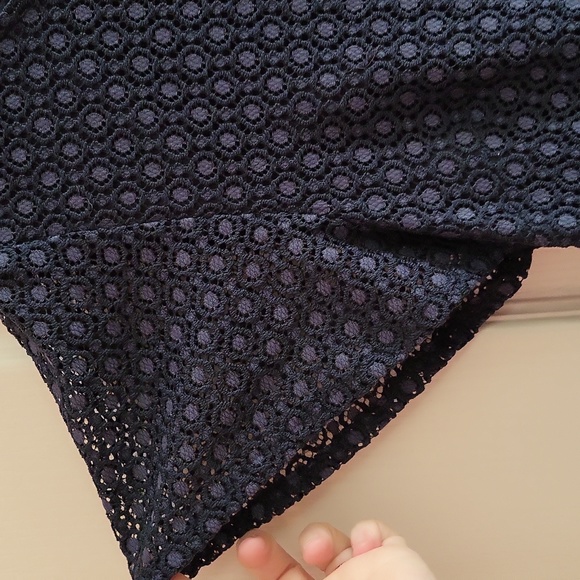 Loft Blue Lace dress - Picture 3 of 5